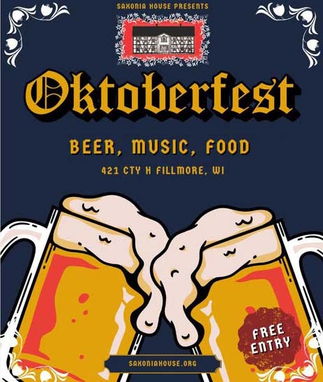 Saxonia House Oktoberfest Poster